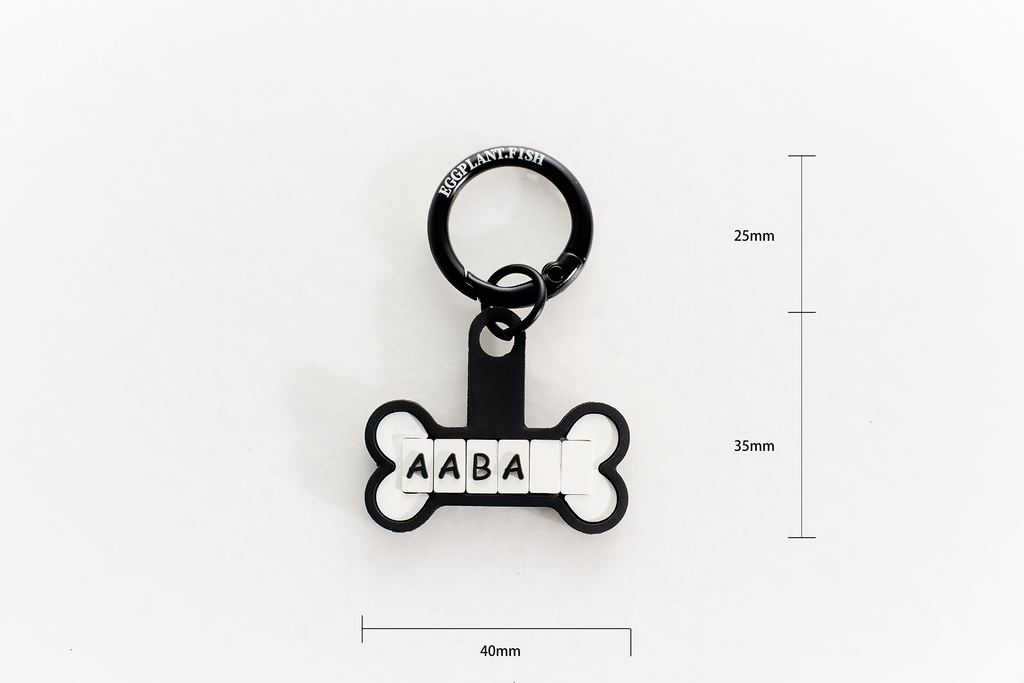 bone(Customizable with 6 letters)